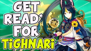 TIGHNARI REVEALED! HOW TO PREPARE! 🍃 Genshin Impact Tighnari Skills, Builds, Ascension Materials