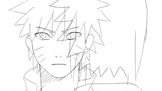 [Homemade animation][Naruto and Sasuke] Key frame practice