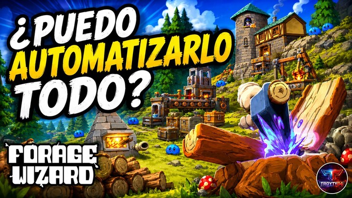 INCREMENTAL de MAGIA y AUTOMATIZACIĆN | Forage Wizard. Gameplay espaƱol. Tutorial. Primeros pasos