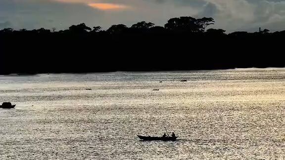 Lost in the mesmerizing rhythm of the river.