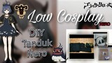 Low Cosplay - DIY Tanduk Nero (Black Clover)