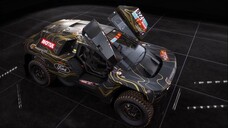 Car GCK Thunder in Dakar Desert Rally. GCK Motorsport.