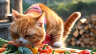 Can a Cat Cook? Watch Oren’s Outdoor Cooking Adventure!