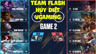Team Flash vs Vgaming trận 2-  ICON SERIES SEA  giải đấu chính thức LMHT Tốc Chiến VN