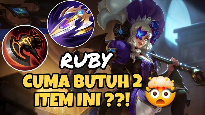 RUBY EXP LANE GACOR ABIS CUY ‼️🔥 || MOBILE LEGENDS