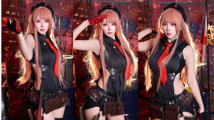 Paha daging dan tatapan tegas