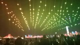 "Spirit Cage" Drone Light Show on the Wuhan Riverside
