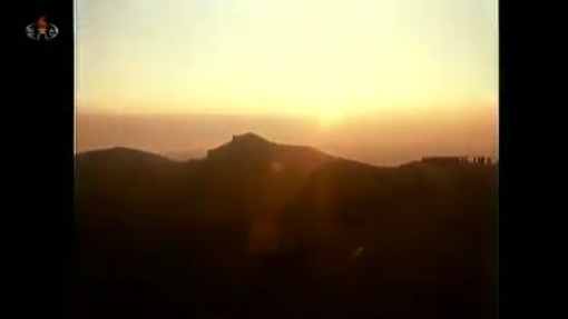 O nascer do sol no Monte Paektu