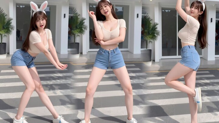 ❤️~ Bouncy, Vibrant Bunny — If Your Head Doesn’t Spin, I’ll Eat My Words! — Vertical Format