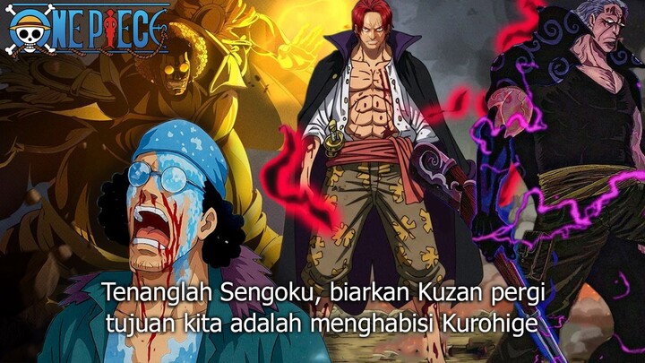 ONE PIECE TERBARU! EDAN! SERANGAN GABUNGAN SENGOKU DAN SHANKS BERHASIL MEMBANTAI KUROHIGE