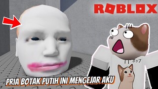 LARI DARI KEJARAN PRIA BERKEPALA BOTAK - Roblox Escape Running Head Indonesia