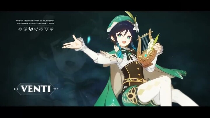 [Genshin Impact] Venti - Bard's Adventure (With Character Demo)