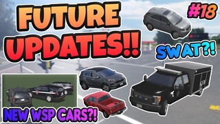 SWAT?! || NEW KIA?! || WSP CARS? || Greenville Future Updates #18 || Greenville ROBLOX