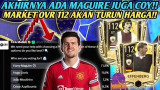 AKHIRNYA ADA MAGUIRE COY! PEMAIN OVR 112 AKAN MENGALAMI PENURUNAN HARGA JUGA DI FIFA MOBILE YUAHPLAY