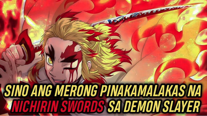 Ang Spada Ni TANJIRO Ang Pinakamalakas Na NICHIRIN SWORDS Sa DEMON SLAYER