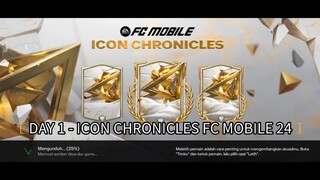 DAY 1 - ICON CHRONICLES - FC MOBILE 24 GAMEPLAY