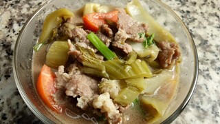 Canh Dưa Bò - Cách làm THỊT BÒ NẤU DƯA CẢI CHUA - Món Ăn Ngon Mỗi Ngày