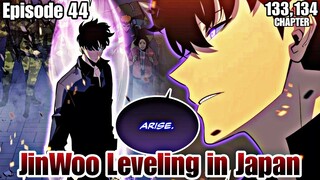 Episode 44, JinWoo Nasa Japan Na! Para Mag Pa Level Up, Chapter 133,134