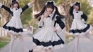 【窝窝头】女仆贴贴，脸不给捏~きらきら/闪闪发光