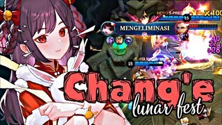 KENCING SANA SINI ‼️‼️|| CHANG'E MAGIC DAMAGE, PERIH