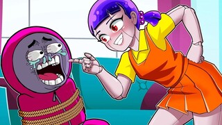 [Làm lại]Trò đùa của Huggy Wuggy & Pink Soldier|<Poppy Playtime>