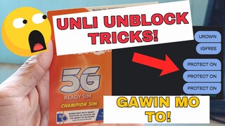 NEW & UPDATED SMART/TNT/SUN SIM UNLI UNBLOCKING METHOD TRICKS OF 2021