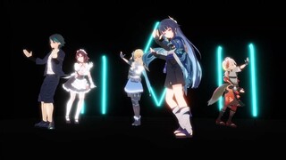 『mmd~Everyone is happy』About me, the wind boy group, but without the empty 『Dragon Brother』