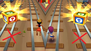 Subway Surfers Crazy Challenge! วิ่งโดยไม่ต้องสะสมอะไรเลย! (นุ่นกับอามิร่า)