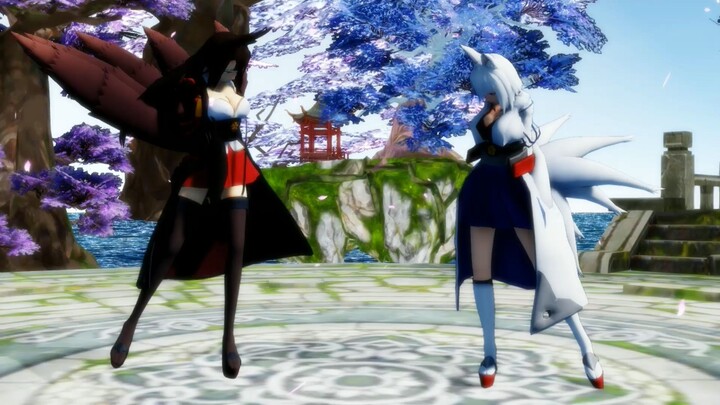 [MMD AZURLANE] Akagi x Kaga ~ SEA BREEZE