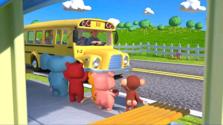 wheels on the bus 🧚‍♀️| @rohit  Nursery rhymes & kid son