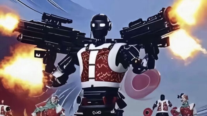 At first, people thought it was just an ordinary robot performance.
