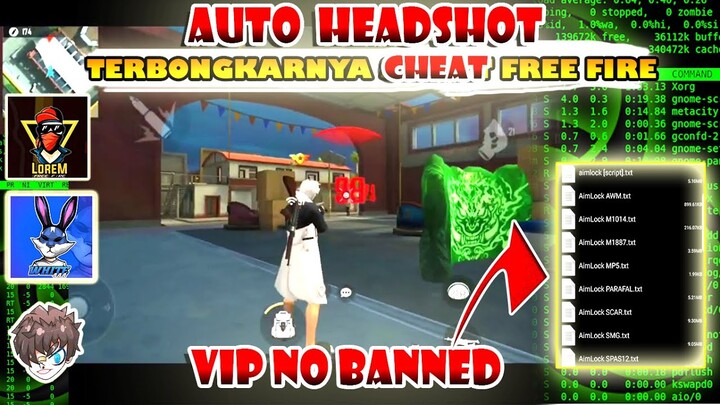 Cheat Free fire Auto Headshot gampang booyah MAX dan BIASA