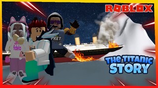 CERITA KITA BERLIBUR NAIK KAPAL PESIAR TITANIC PALING MEWAH TAPI KELELEP - The Titanic STORY Roblox