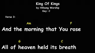King Of Kings by Hillsong Worship Chords and Lyrics | Instrumental