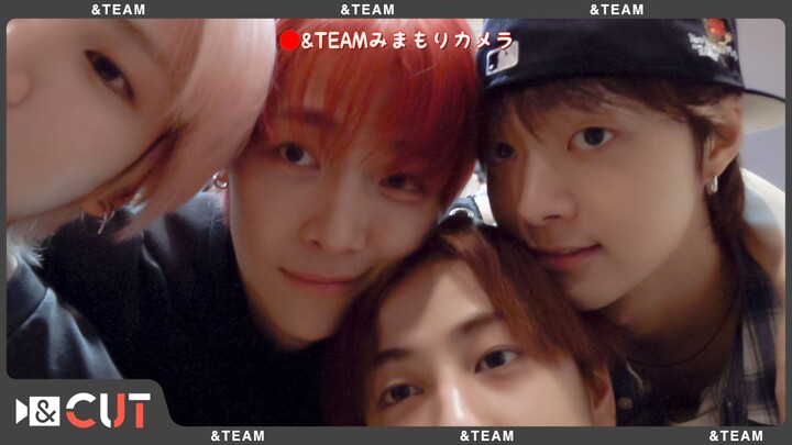 [&CUT] &TEAM Security Footage 🎥 | The Little Wolf Family Having Fun with the Camera 🐺