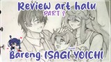 Review Art halu bareng ISAGI YOICHI ‹3✨ (Blue lock)