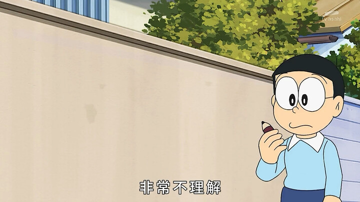 Doraemon: Nobita has a pen that can turn numbers written on paper into money #Doraemon #2D #animecom