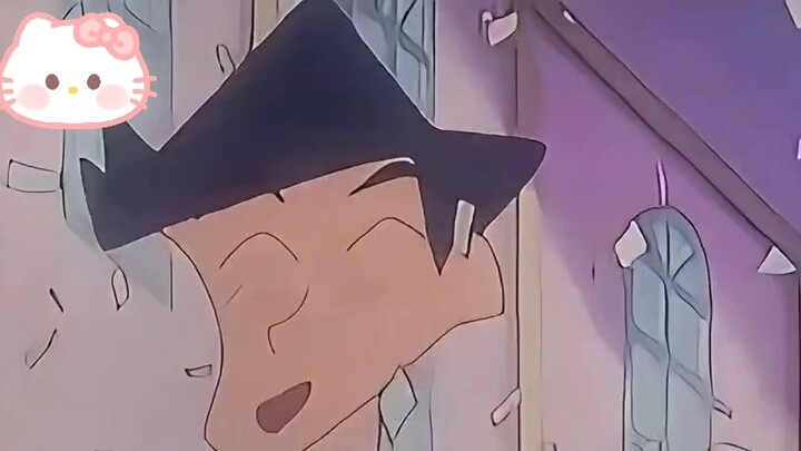 Kazama fell in love with Shin-chan's sister at first sight, and made the incredible request that his