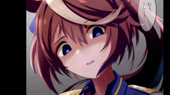 面被即将被马儿跳的情景，训练员的回答是