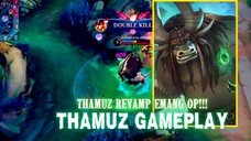 Thamuz Revamp jadi makin OP coyy‼️ - MLBB Gameplay