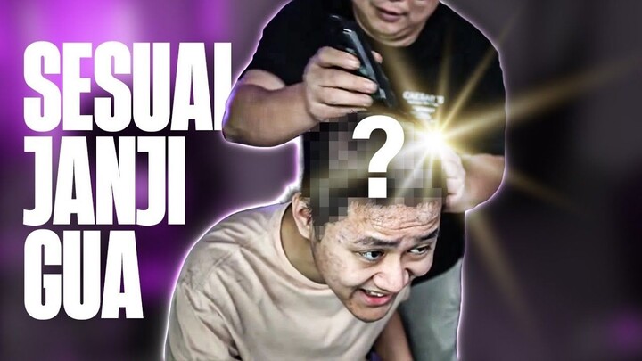 DETIK-DETIK CHALLENGE GAGAL & JEJE CUKUR BOTAK )