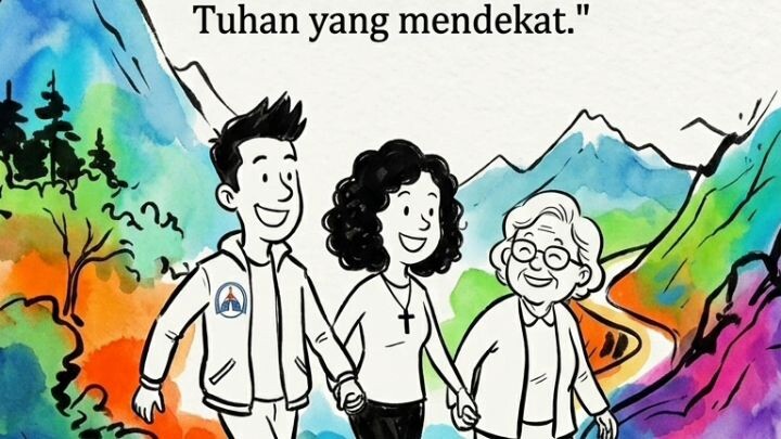 Renungan dan Doa Pagi 13 September 2026. Jangan Berjalan Sendirian !