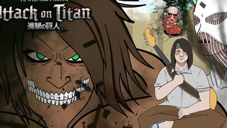 Fah7ai คิดาเงะ & ซาซิมิ EP6 เขาเรียกผมว่าเอเรน Attack on titan พี สะเดิด