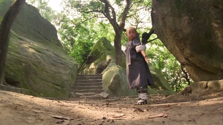 【功夫巔峰之作】5歲小和尚深藏少林絕學，一套醉拳暴揍武林大魔王！#李連杰 #jetli  #kungfu  #武俠