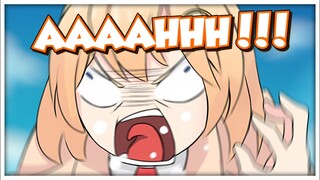 a Very Rare Ame Scream from Jumpscare in Horror Game...