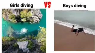 Girls Diving VS Boys Diving