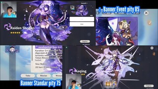 Gensin Impac Banner 3.3 Gacha Raiden Sogun dapet Bonus Keqing C3