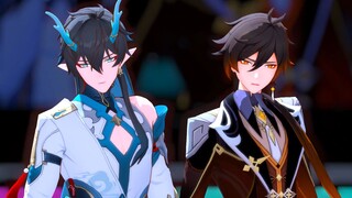 [MMD]หยูดวยหลง ช็อกโกแลตครีม ตันเหิง·หยินเยว่/จงลี่