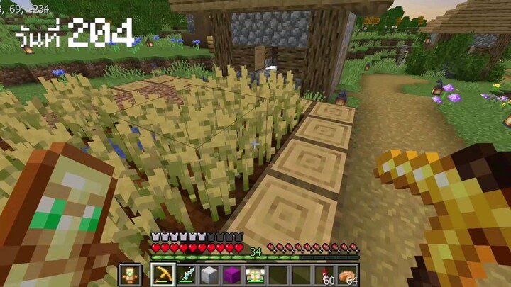 น้ำสามน้องไหวนะ? เอาชีวิตรอด 300วัน ในMinecraft