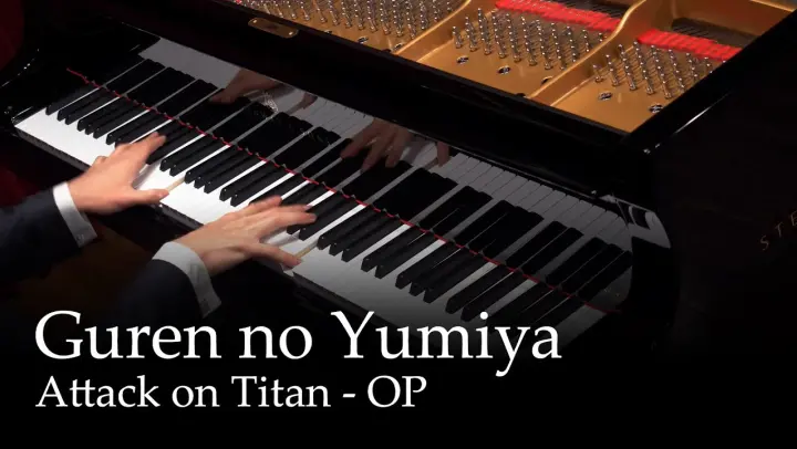 Guren no Yumiya (Full ver.) - Attack on Titan OP1 [Piano]